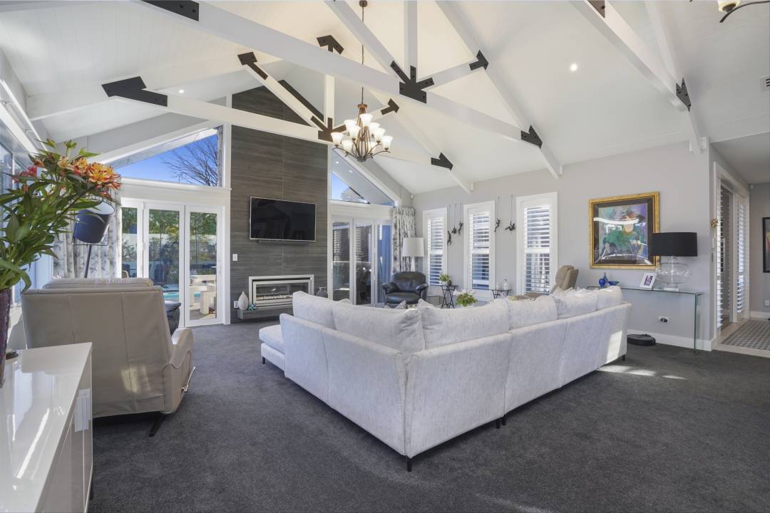 Interior of home being sold by Harcourts